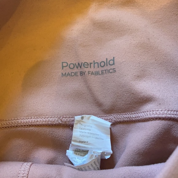 Fabletics Powehold Leggings in pink - Picture 2 of 3
